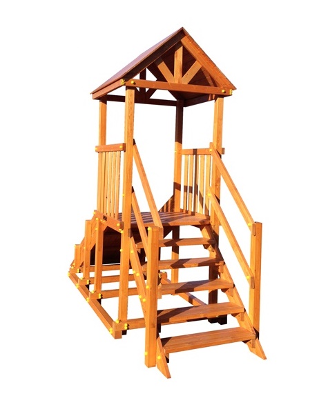 Горка деревянная "Ямал"