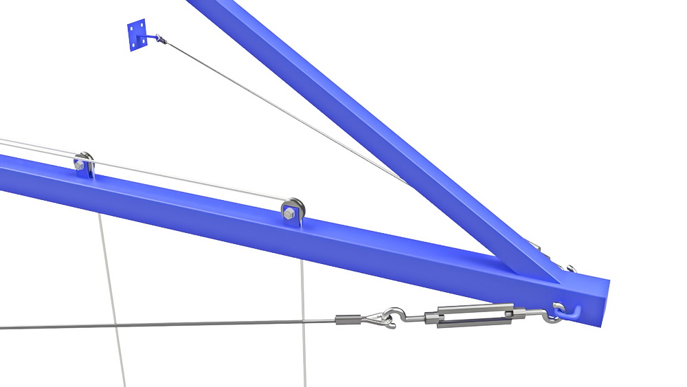 Консоль для гимнастических колец уменьшенная (04.421)