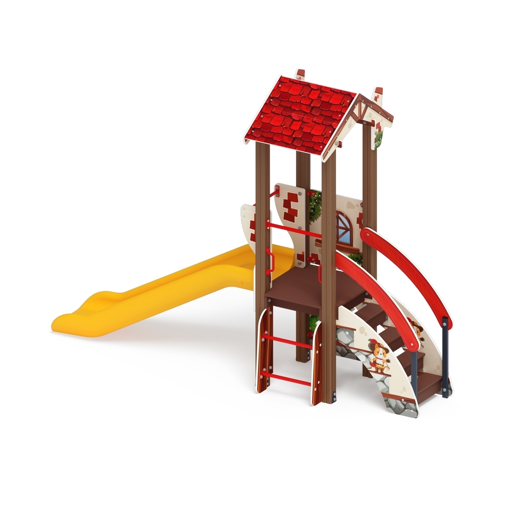 В ГОСТЯХ У СКАЗКИ детский игровой комплекс ДИК 1.05.01-21 (H=900)