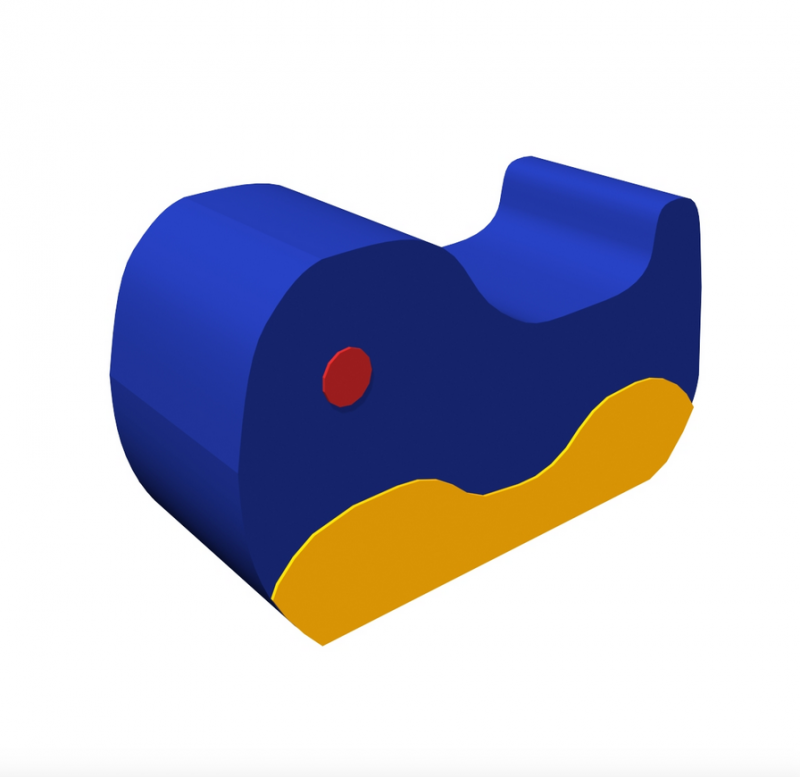 Контурная игрушка РЫБА-КИТ Romana (ДМФ-МК-01.12.00)