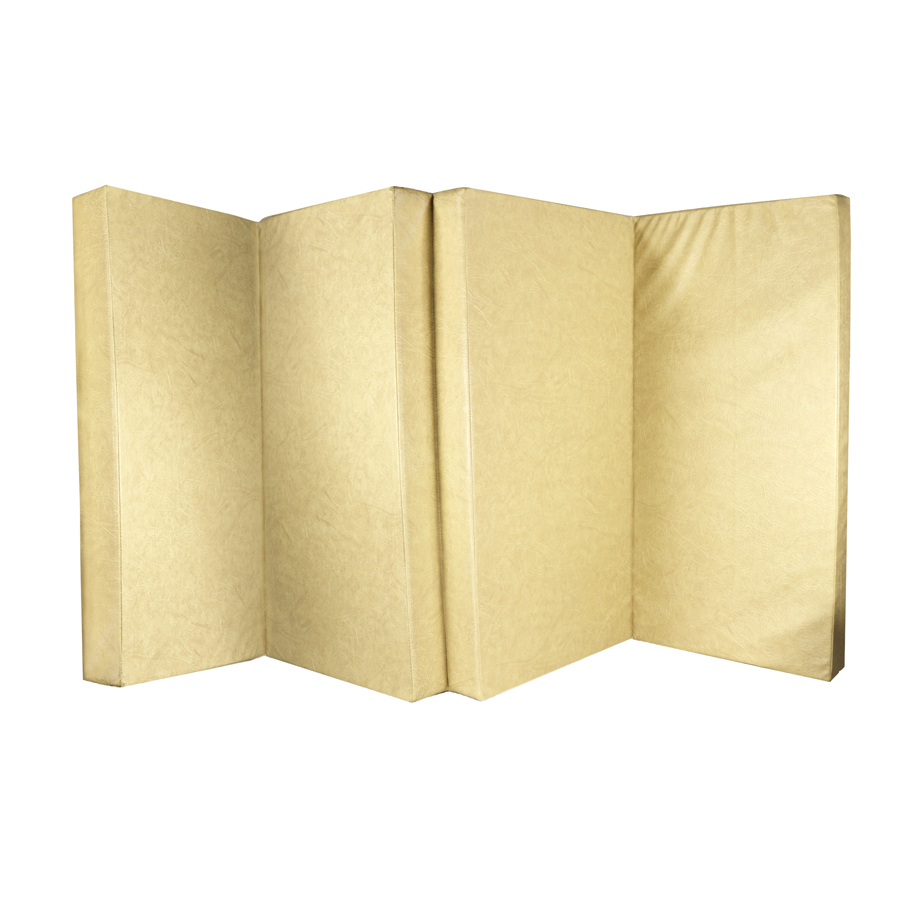 Мат №7 (200 х 100 х 10) складной (синий/желтый)