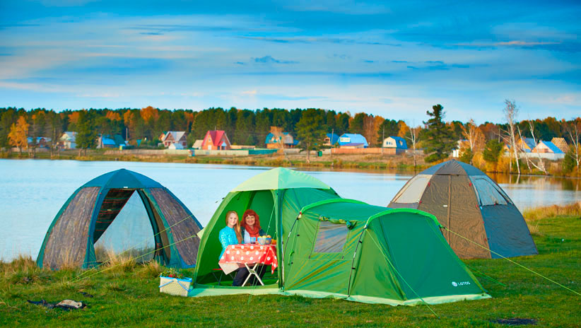 Летняя палатка Лотос 3 Саммер (комплект)
