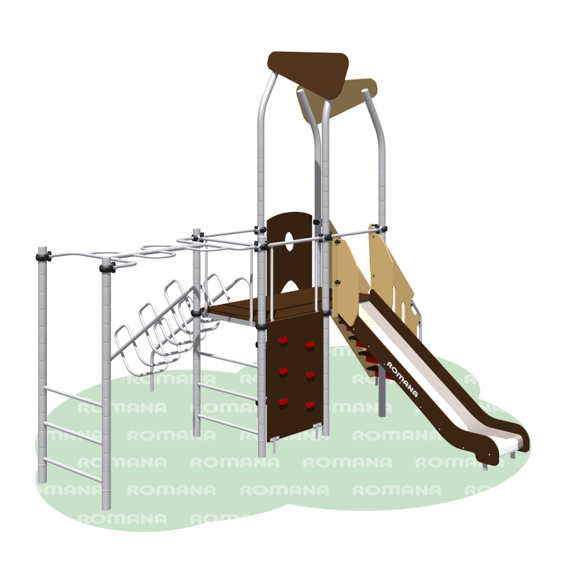 Игровой комплекс «Romana 101.06.02» бежево/коричневый