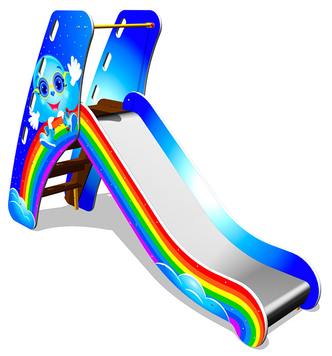 Горка детская ZION Радуга (Г010)