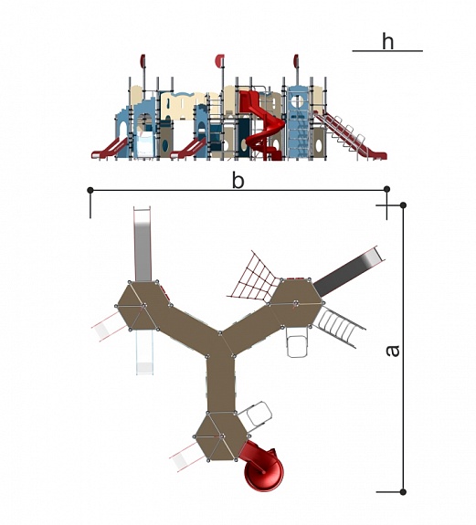Детская площадка Romana 101.105.00