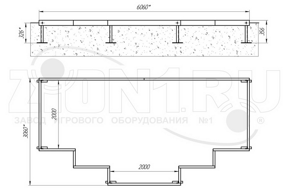 Ров полосы препятствий ZION (УО001)