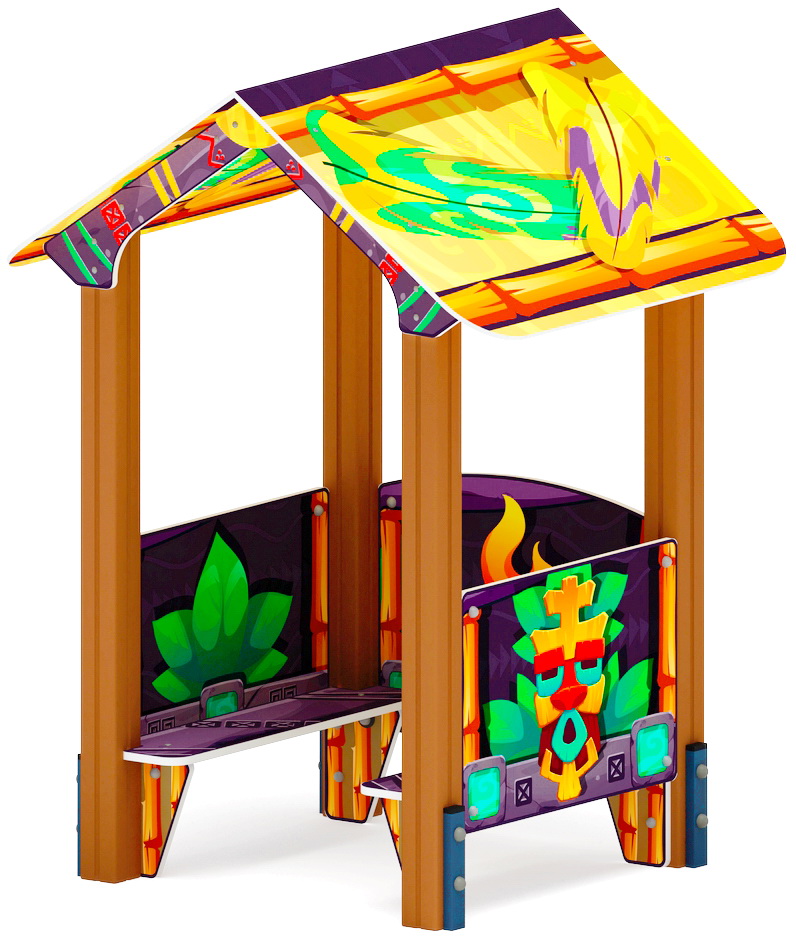 ДОМИК МАЛЫЙ 1 (Майя) для детской площадки МФ 10.01.01-03
