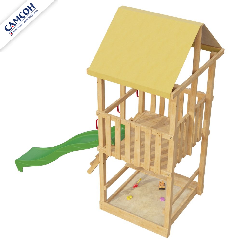 Детская деревянная игровая площадка ЭЛЕМЕНТ 2 Самсон