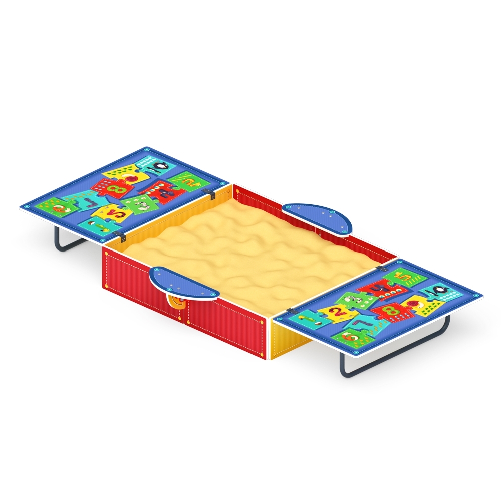 АРИФМЕТИКА песочница с крышкой (крупная) ИО 5.01.11-07