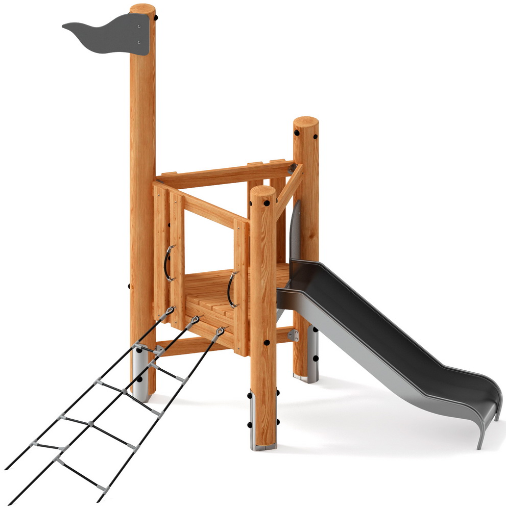 Игровой комплекс (Лиственница) ДИК 1.24.03-Л