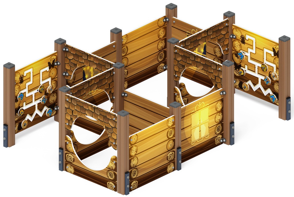 Лабиринт КУБИК 3 (Эко) игровая форма МФ 20.01.03-02