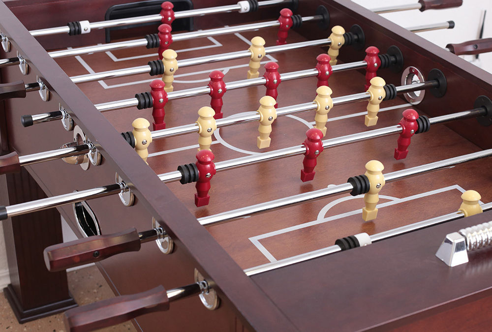 Настольный футбол (кикер) Provincial 5 ф (146 х 72 х 86,5 см, орех)