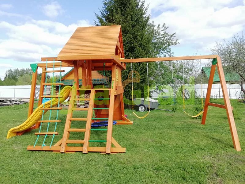 Детская площадка IgraGrad Крепость Фани с рукоходом (домик)