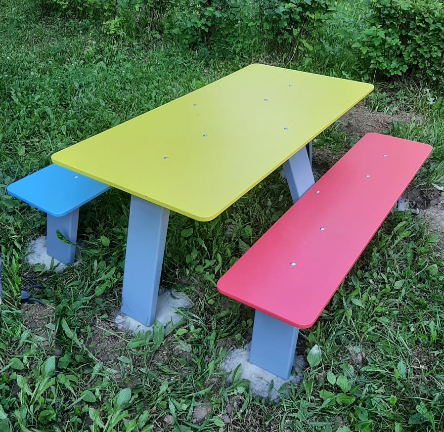 Стол со скамьями (детский) Romana 302.35.00