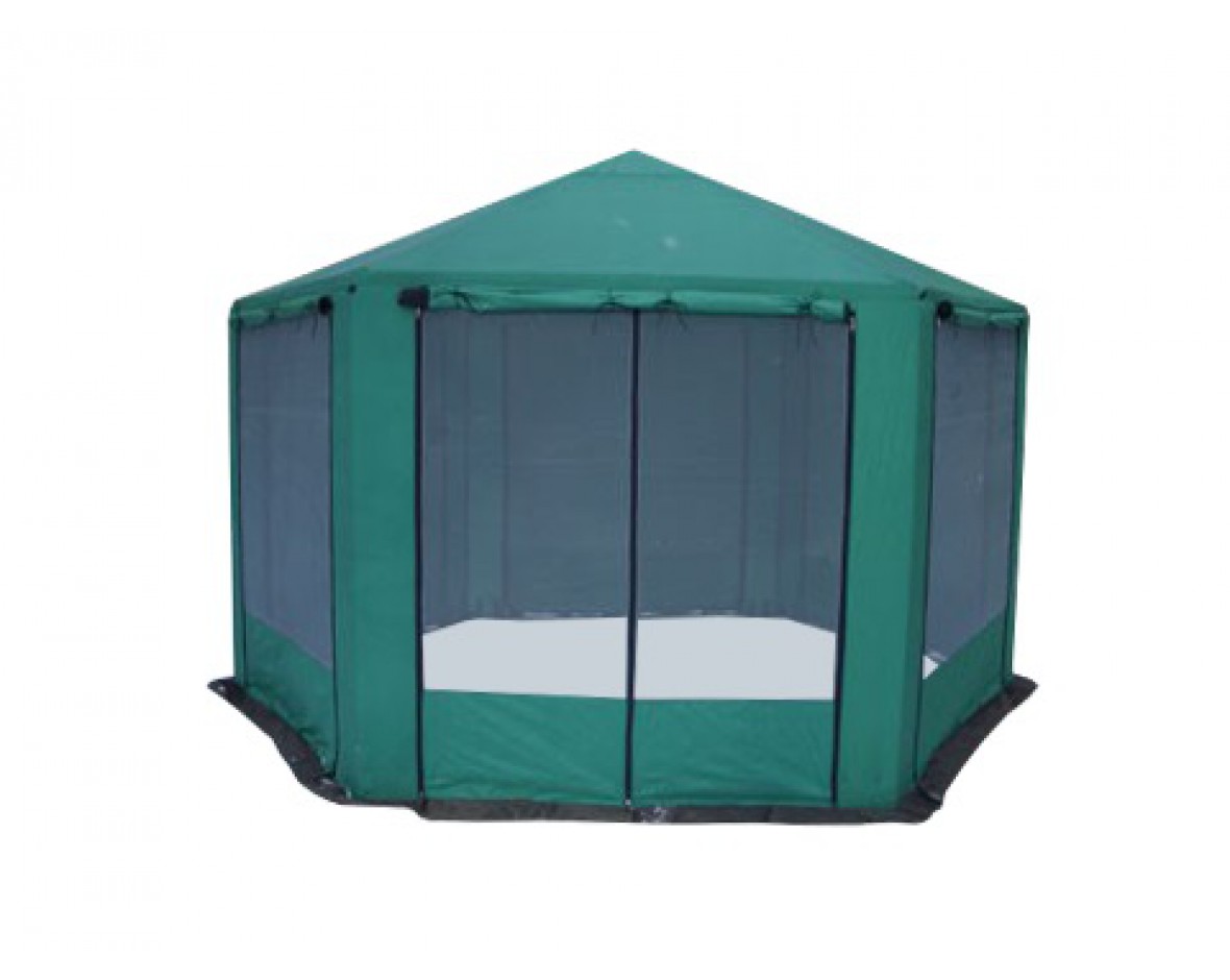 Шатер ПИКНИК Шестигранник (зеленый)