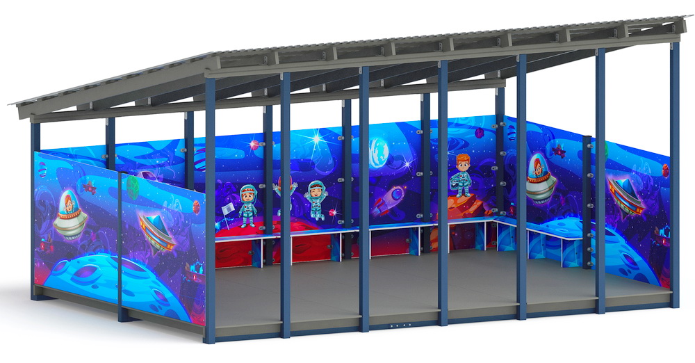 Теневой навес (Космопорт. Космос) МФ 71.6.4-08