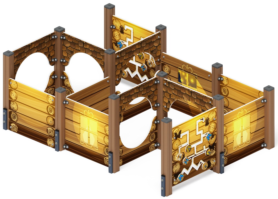 Лабиринт КУБИК 3 (Эко) игровая форма МФ 20.01.03-02