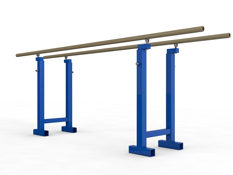 Брусья гимнастические уличные с регулируемой высотой (04.103)