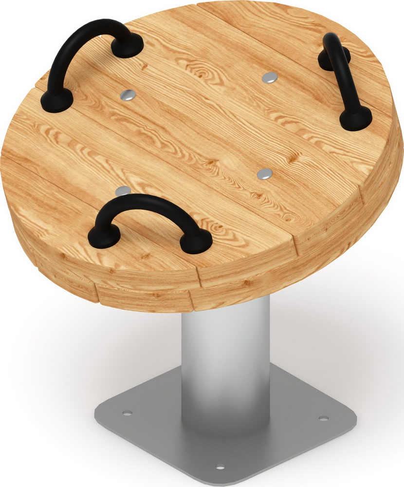 Детская площадка Карусель с наклонной осью (Лиственница) ИО 30.24.01-Л