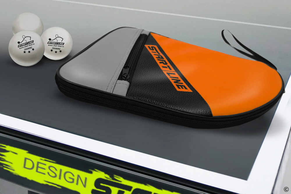 Чехол для теннисной ракетки START LINE оранжевый