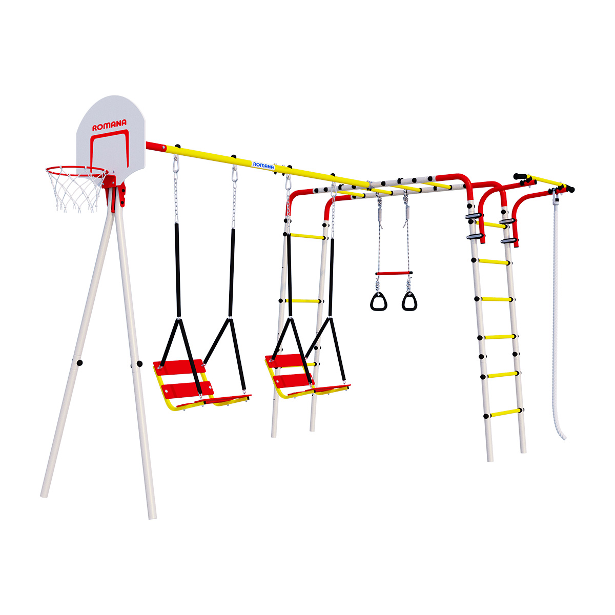 Детский спортивный комплекс для дачи Romana Акробат-2 (цепные качели)