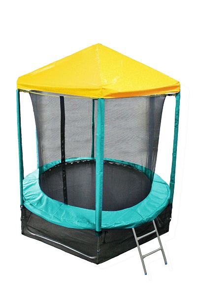 БАТУТ OPTIFIT LIKE GREEN 8FT С КРЫШЕЙ