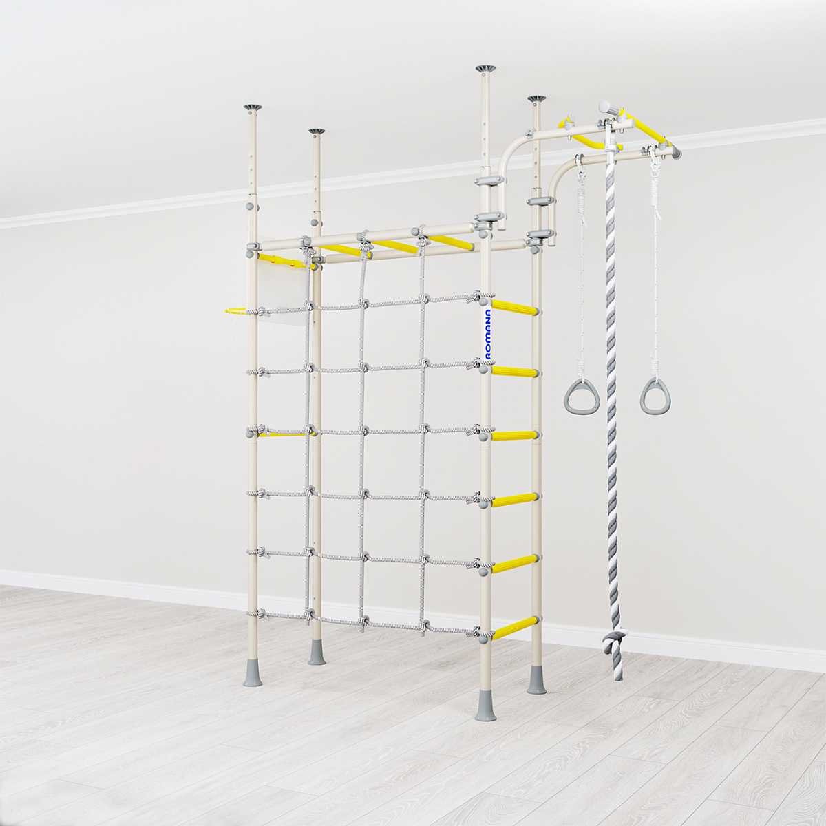 Спортивно-игровой комплекс R4 Romana (01.40.7.06.490.03.00-66) белый прованс