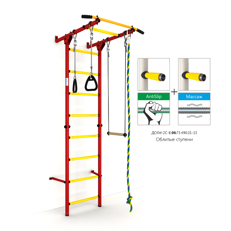 ДСКМ "Карусель S1" (ДСКМ-2С-8.06.Г3.490.01-13) белый антик/золото