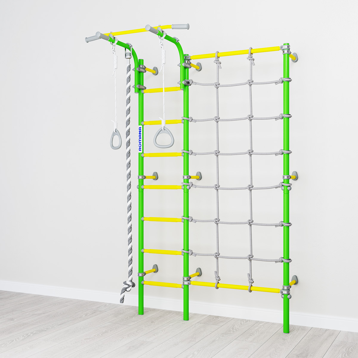 Шведская стенка S3 Romana (01.31.7.06.410.04.00-28) зелёное яблоко