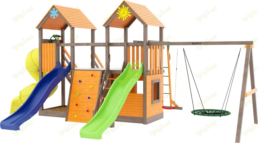 Детская площадка IgraGrad Комбо с трубой