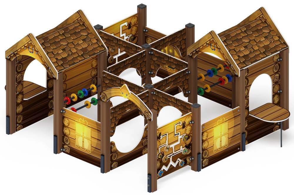 Лабиринт КУБИК 4 (Эко) игровая форма МФ 20.01.04-02