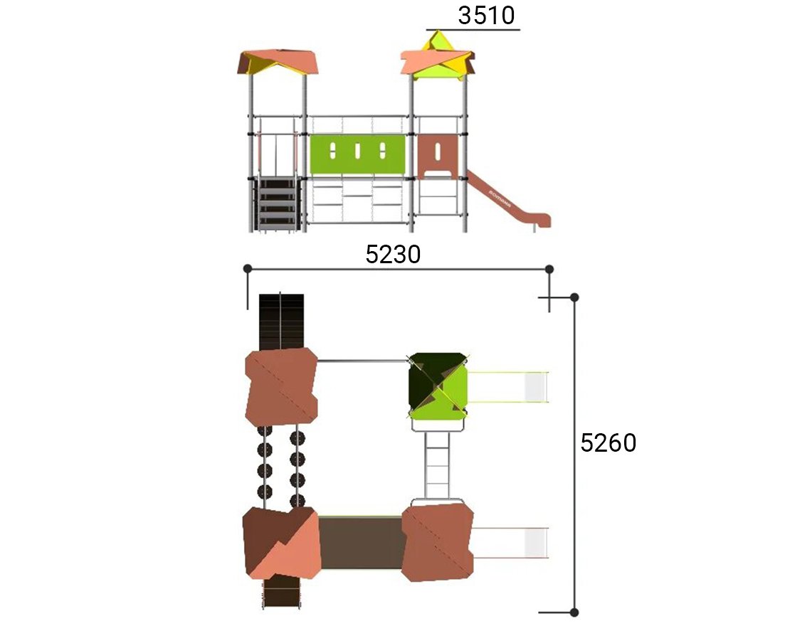 Детская площадка «Romana 101.12.00»