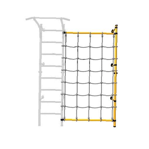 ДСКМ-1-8.02-45 Комплект с канатным лазом распорный красный/желтый (доп. секция к ДСК)