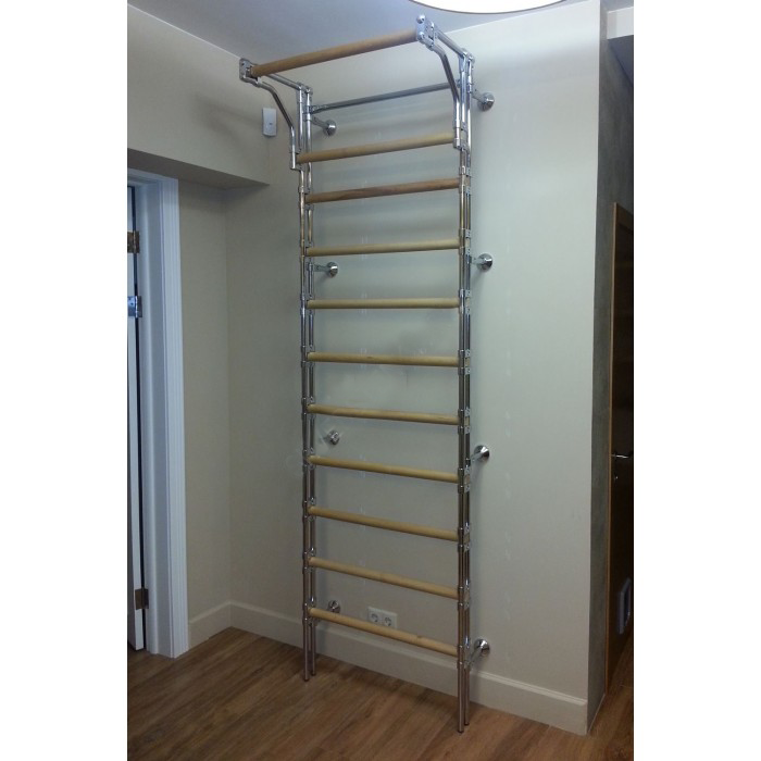 Комбинированная шведская стенка КОМБИ (Хром-бук)