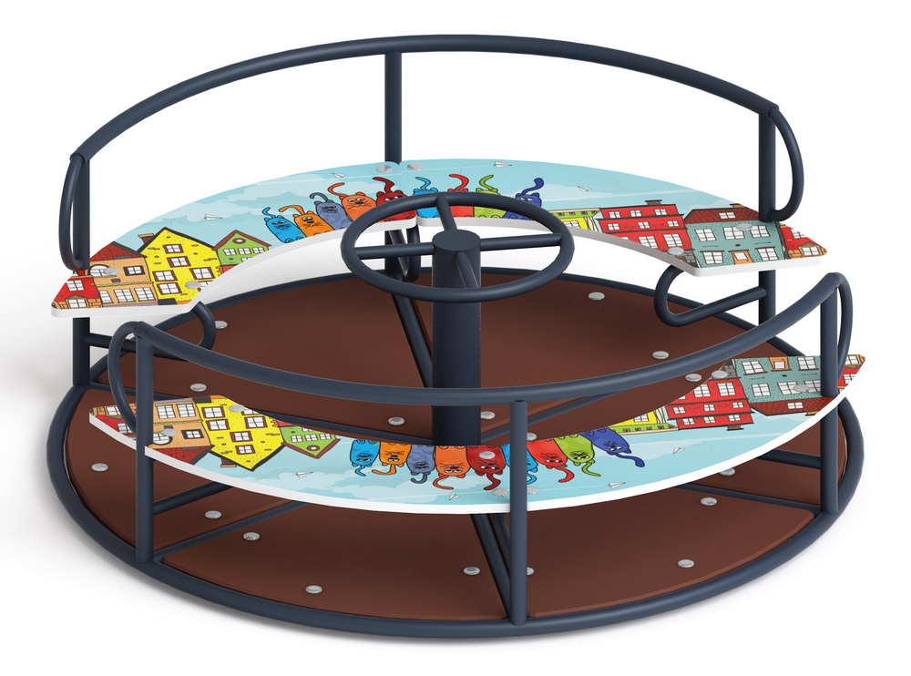 Карусель с рулем (Коты) ИО 30.01.04-П.10