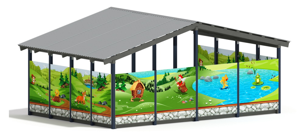 Теневой навес (В гостях у сказки) МФ 70.6.4-12