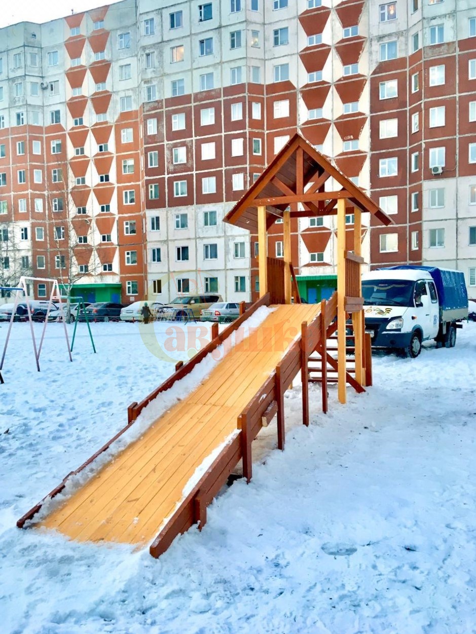 Зимняя горка Савушка Зима 5