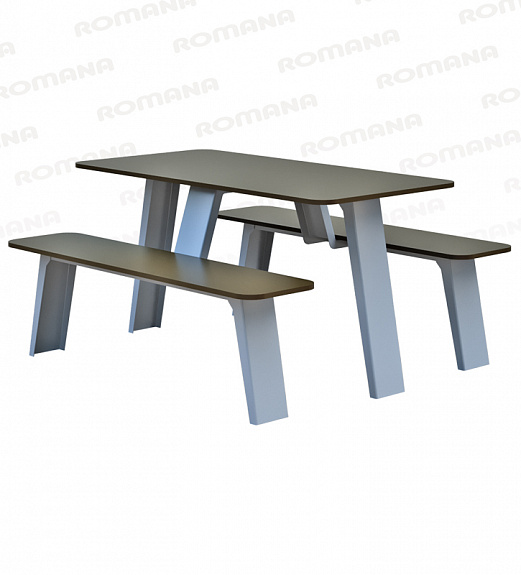 Стол со скамьями (детский) Romana 302.34.00