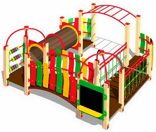 Детский игровой комплекс ZION Енот (КД005)