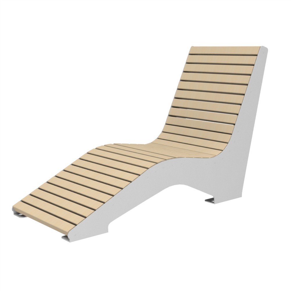 Шезлонг парковый Air Gym AS17