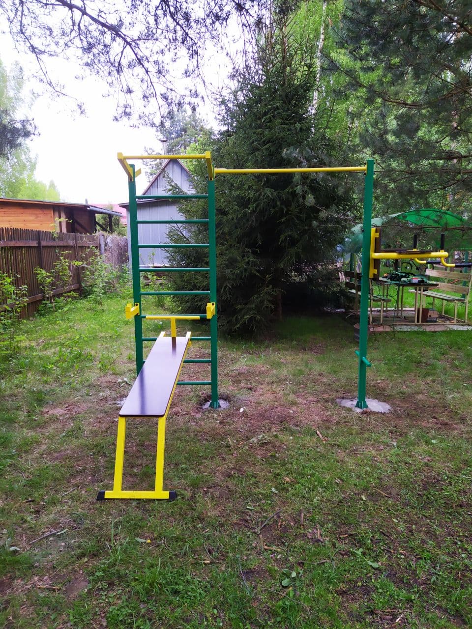 Уличный атлетический комплекс с турником Air-Gym YSK10