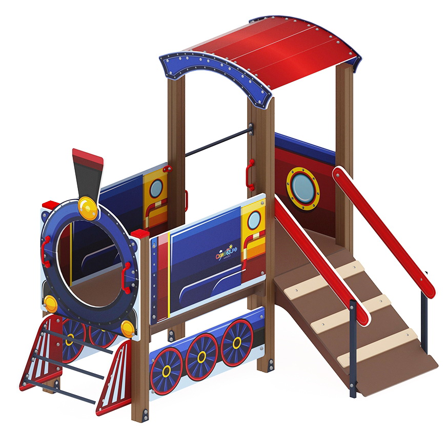 ПАРОВОЗИК игровая форма МФ 10.03.05-01