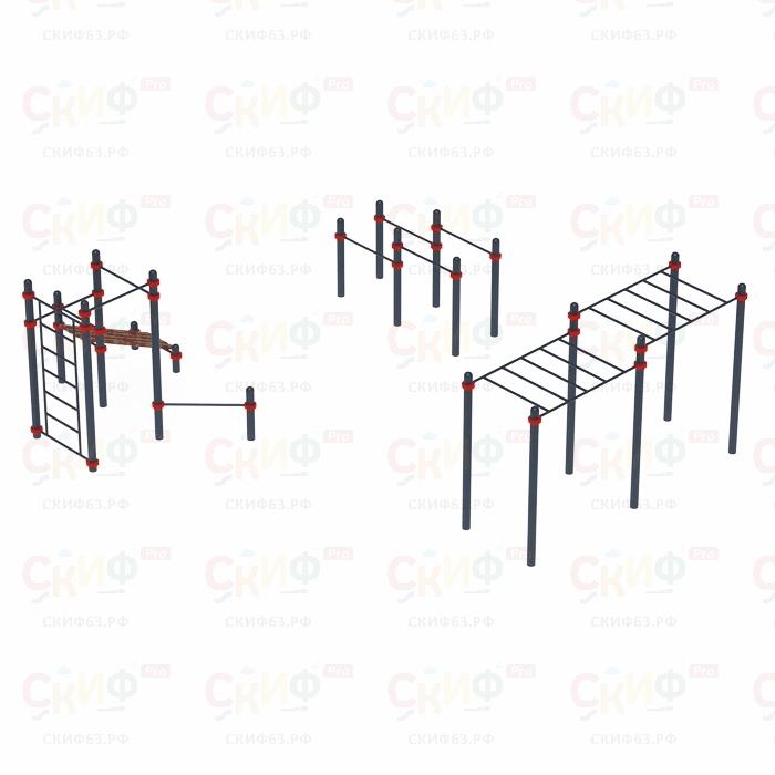 Уличный атлетический комплекс ВОРКАУТ 29 (108)
