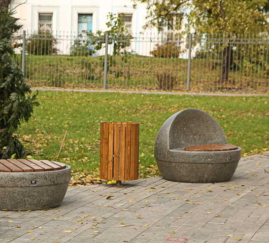 Скамья бетонная С-46