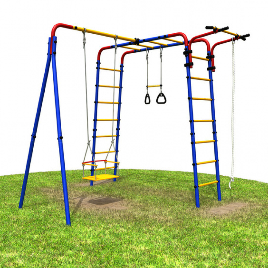 Спортивно-игровой комплекс Дачник Веселая лужайка СК 3.3.19.02-01