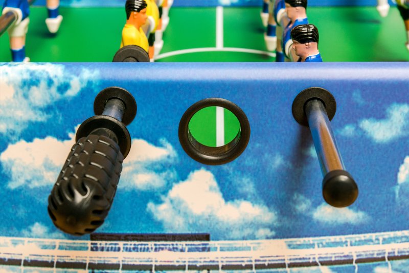 Настольный футбол (кикер) Dybior Neapel 4 ф (120 x 61 x 81см, синий)