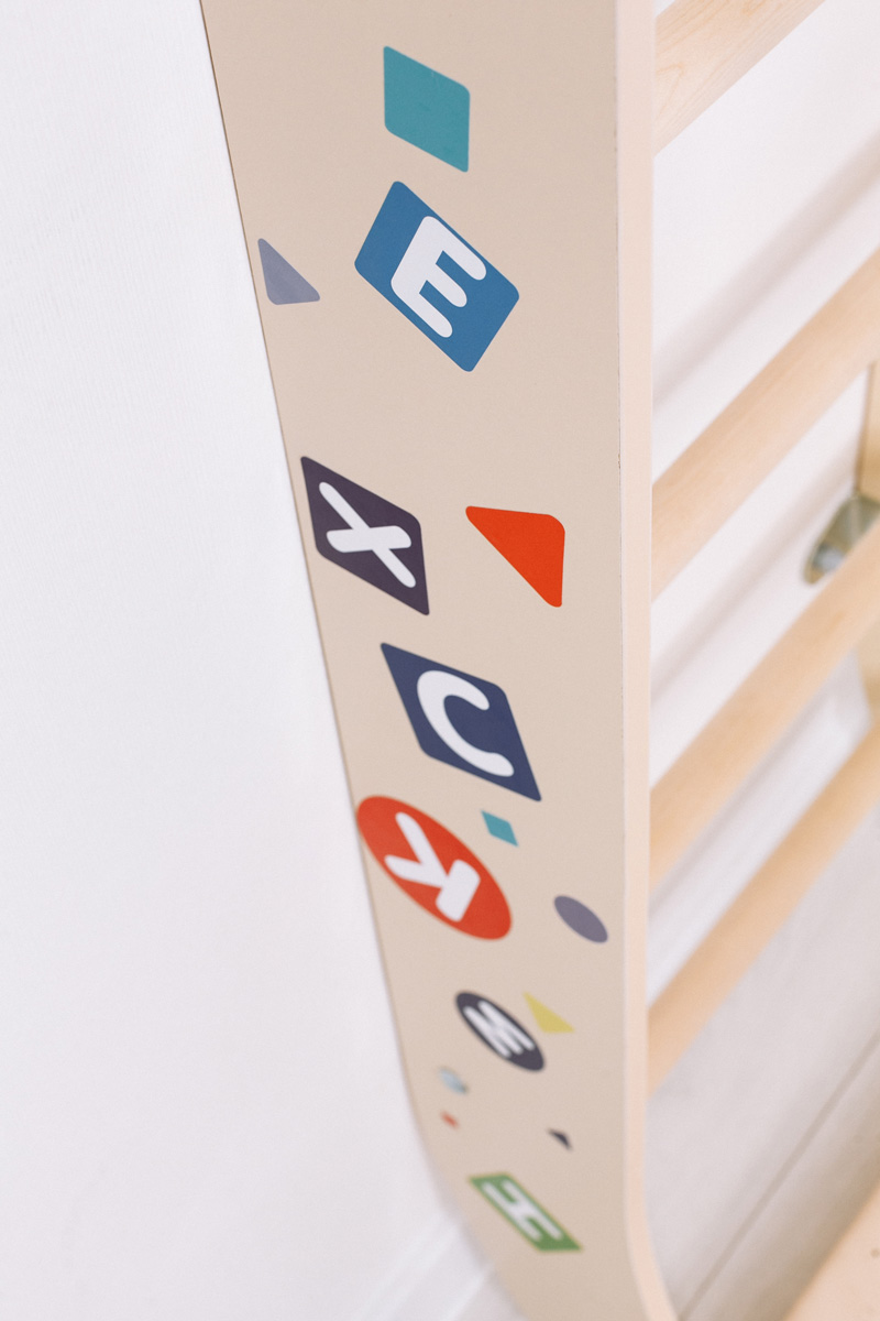 Шведская стенка ROMANA Eco 3 Luna (кремовый)