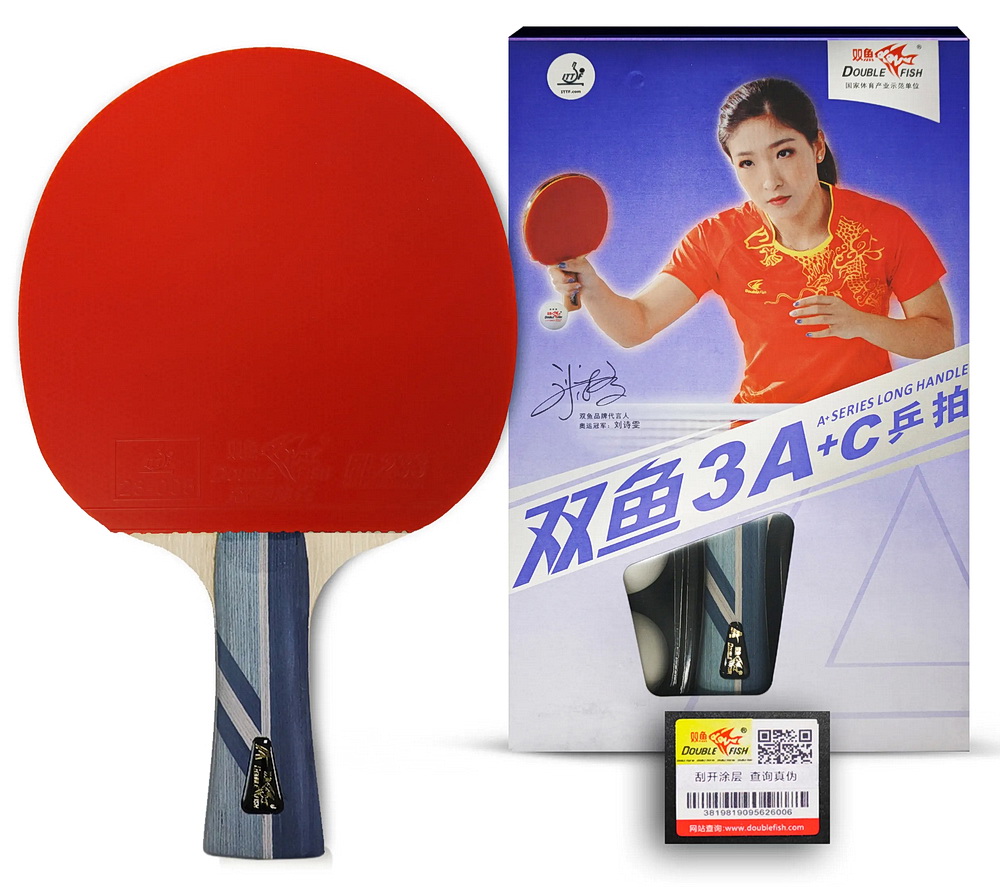 Ракетка для настольного тенниса DOUBLE FISH (3A+C серия)
