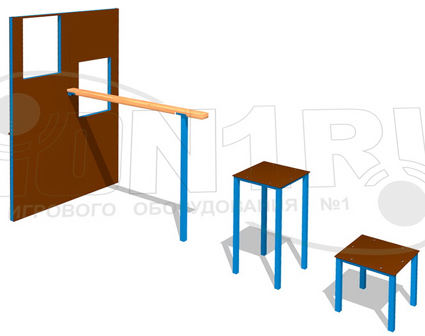 Фасад дома с балкой ZION (УО020)