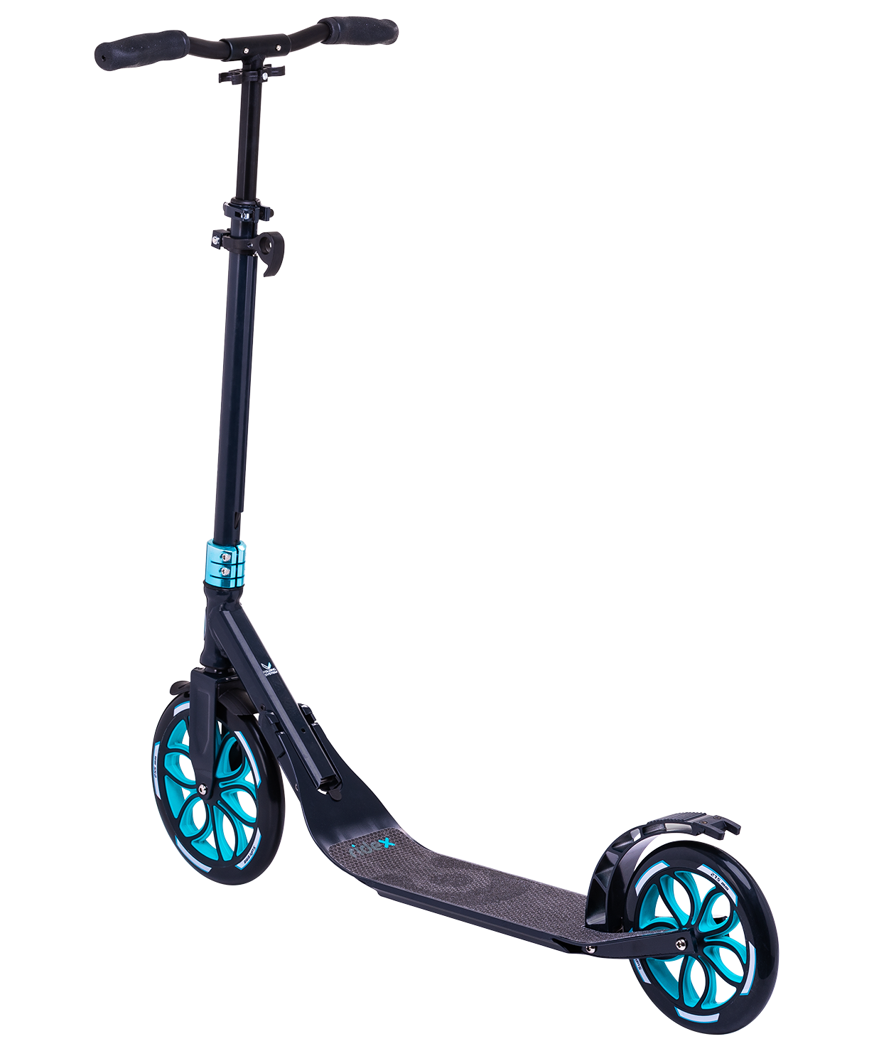 Самокат 2-колесный Supreme 255/215 мм, черный